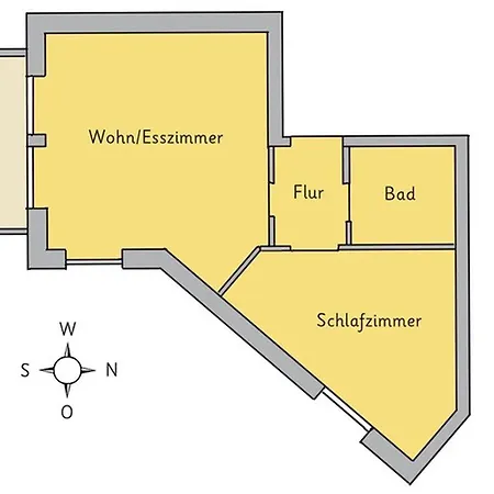 Gruene Duene Whg 19 Duenenwald Mit Balkon Apartamento *